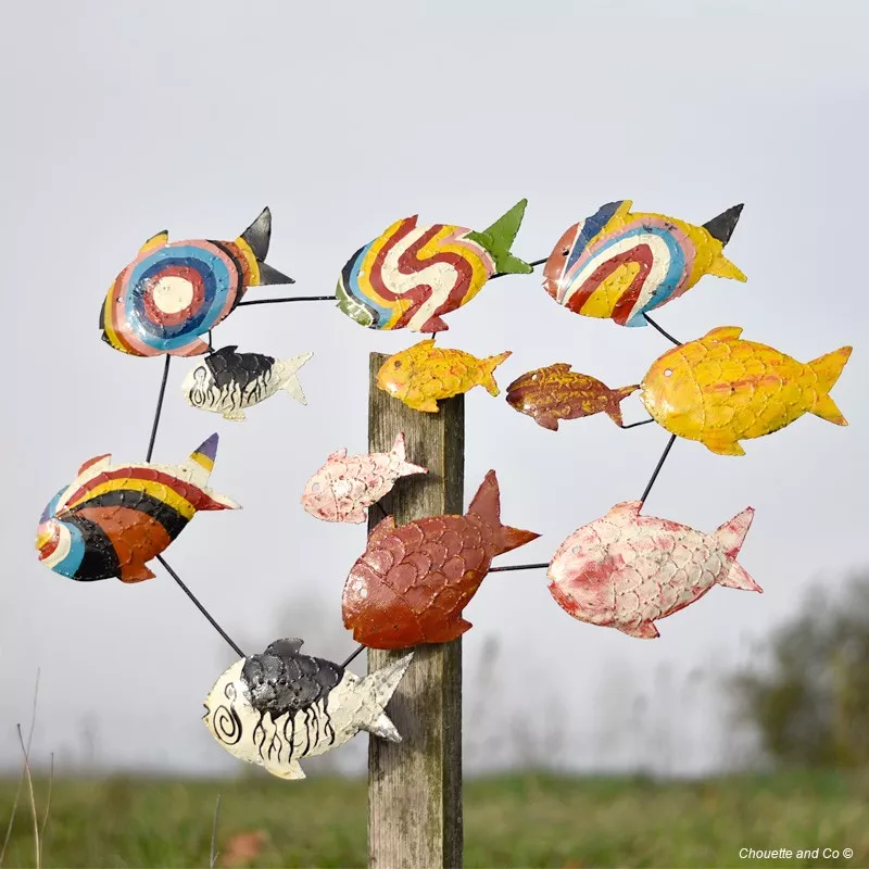 banc de poisson colorés