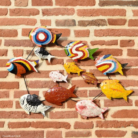 banc de poissons colorés