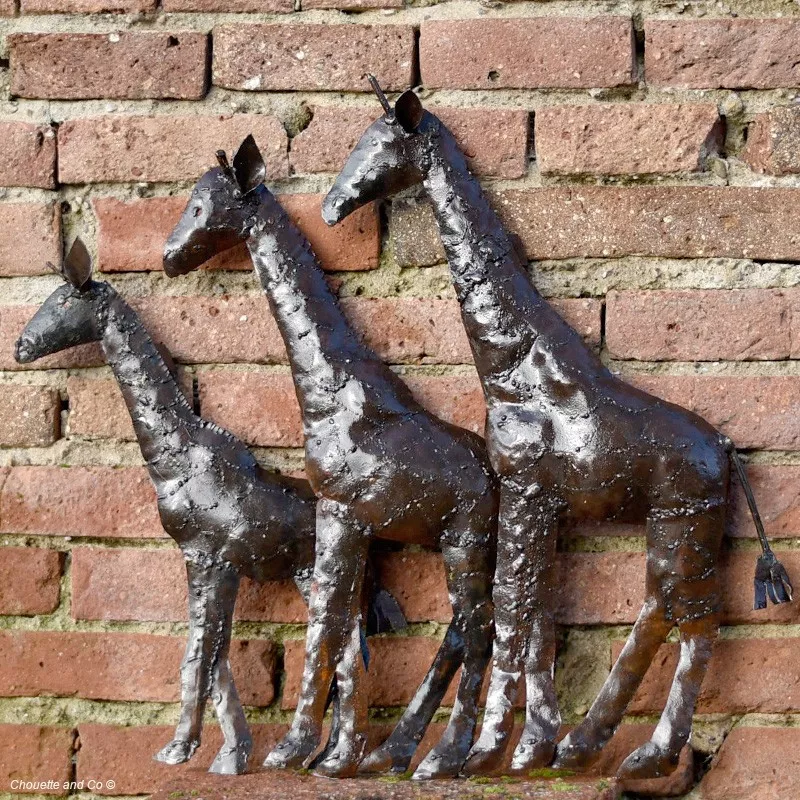 Girafes applique murale