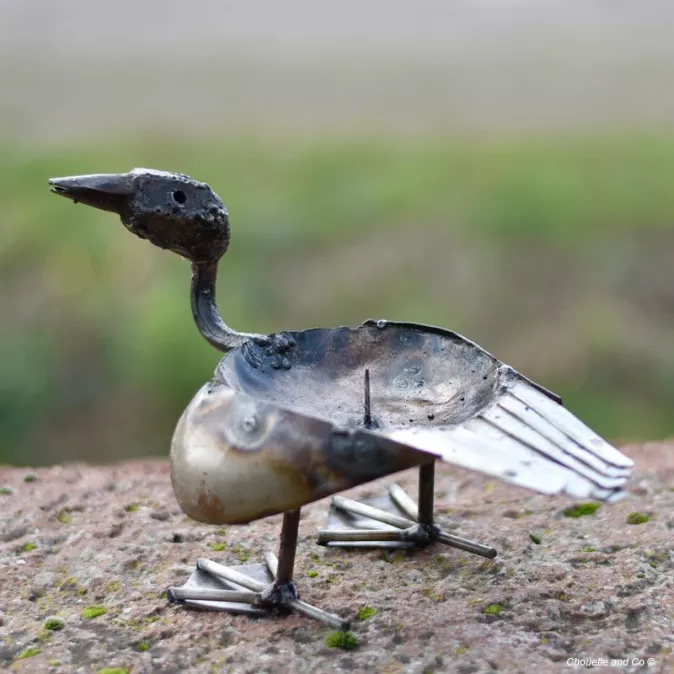 Canard bougeoir