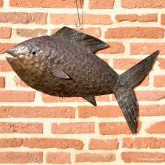 Poisson grand modèle en métal