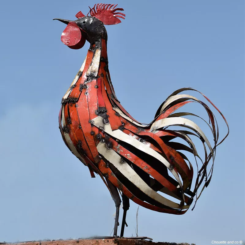 coq lamelles rouge 60