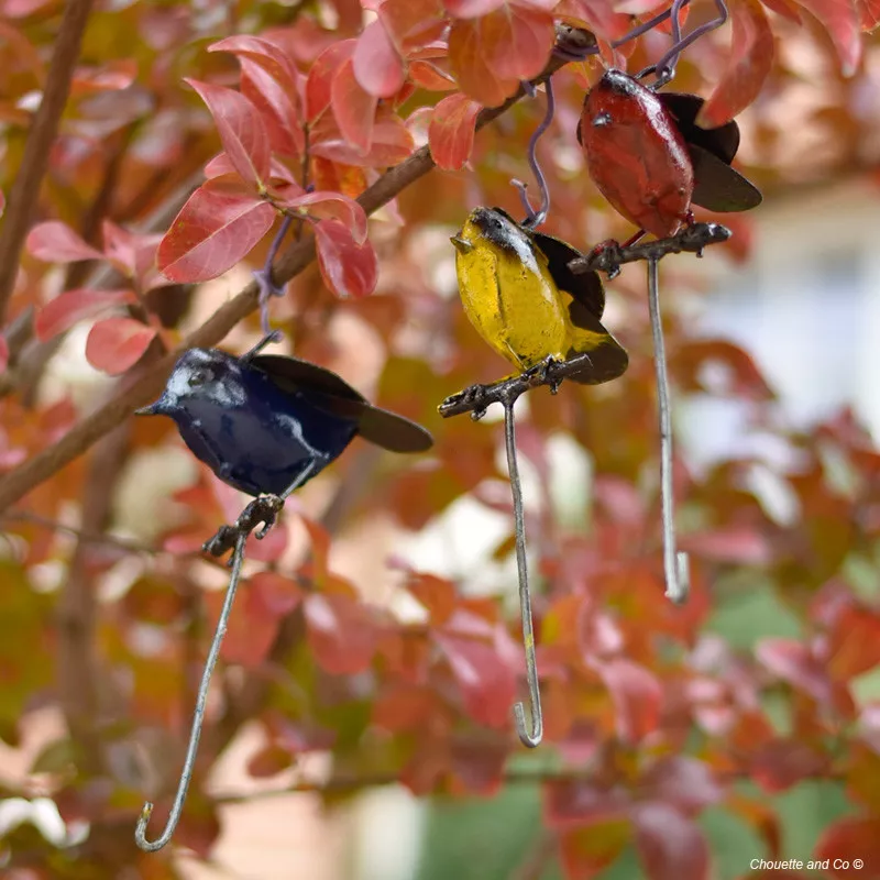 Perchoir oiseau avec crochet