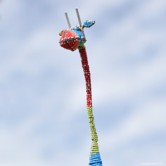 Girafe en perle grand modèle 2