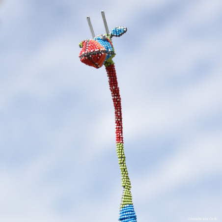 Girafe en perle grand modèle