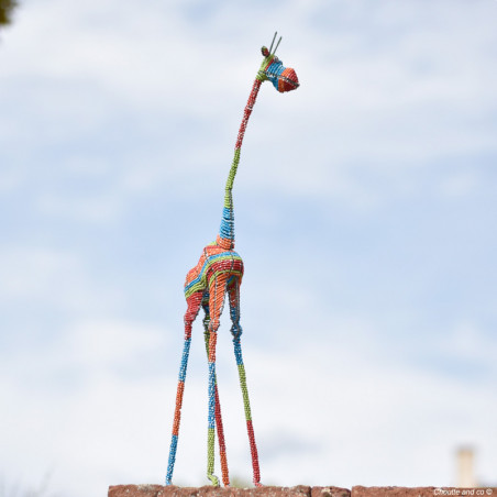 Girafe en perle grand modèle