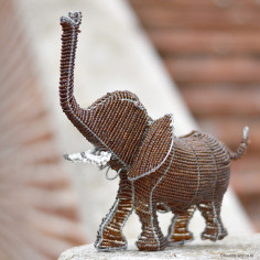 Eléphant en perles 2