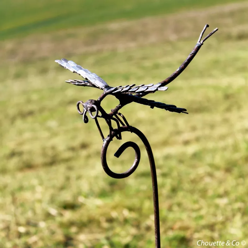 Tuteur libellule galvanisé