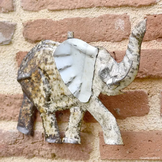 Elephant applique murale