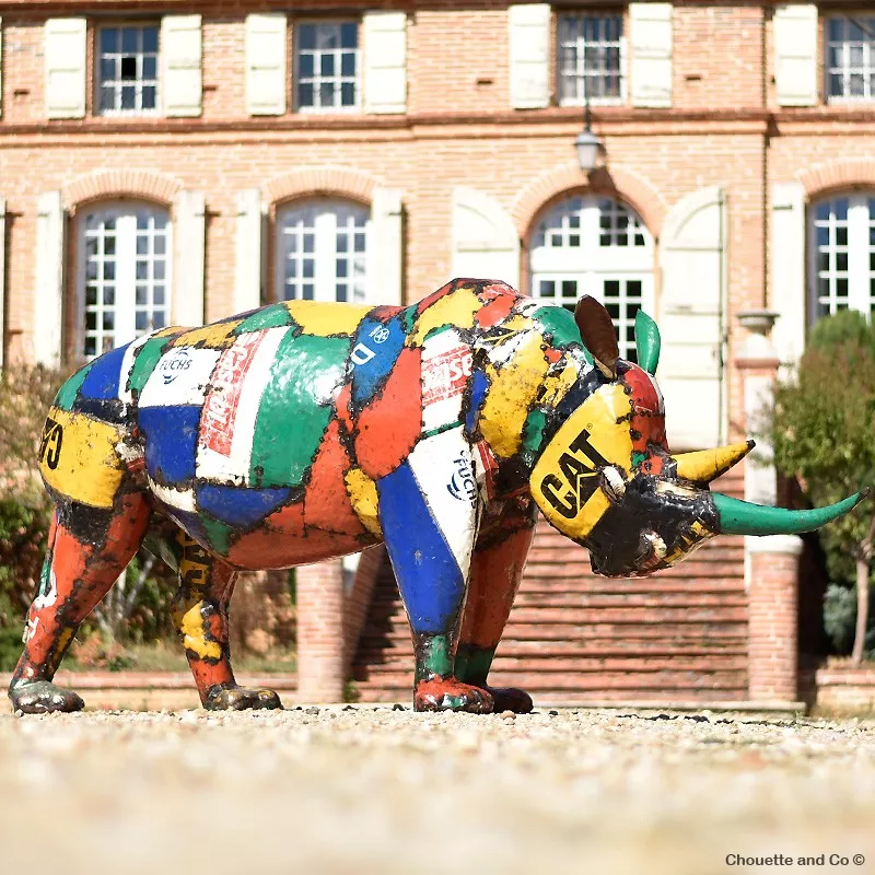 Rhinocéros couleur XXL