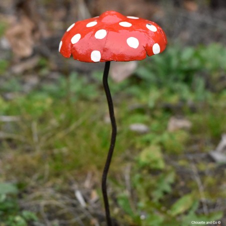 Champignon amanite tuteur