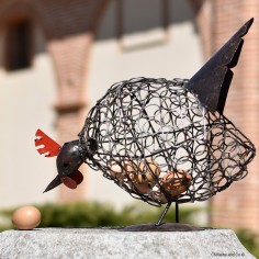 Panier à oeufs cocotte