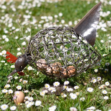Panier à oeufs cocotte