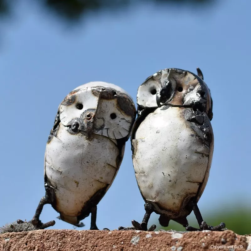 Chouette blanche mini