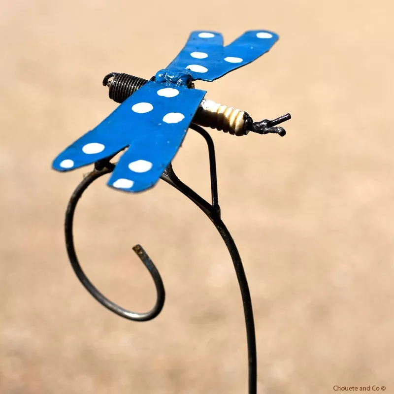 Tuteur libellule bougie d'allumage 