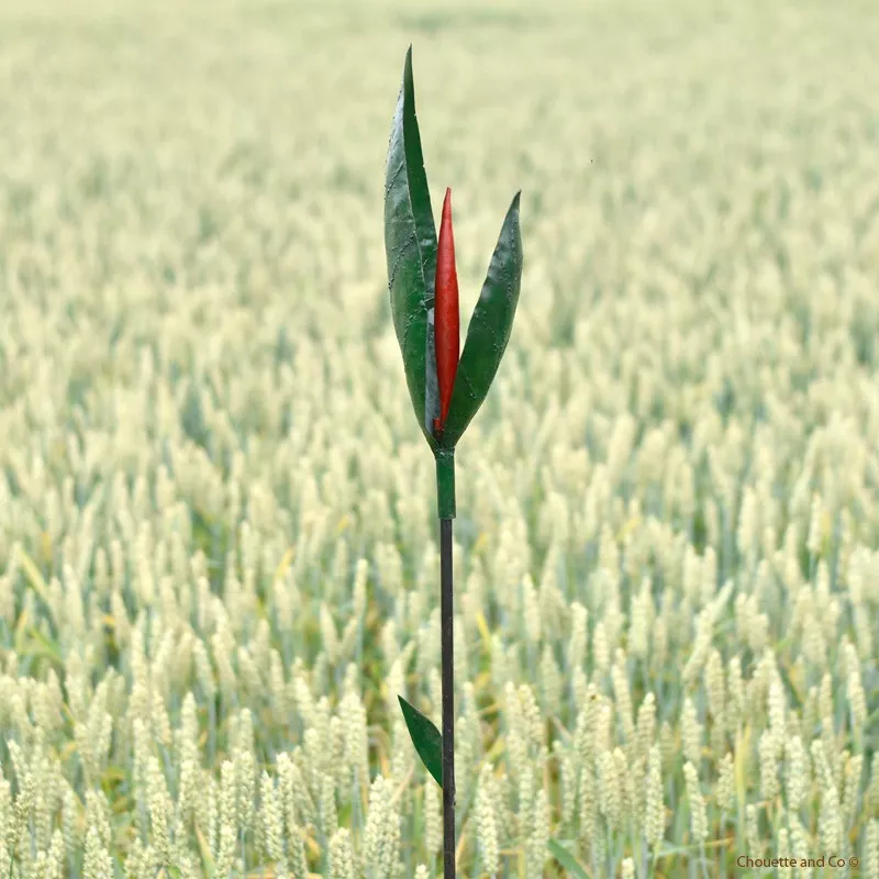 tuteur fleur exotique