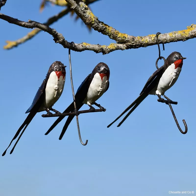 Perchoir hirondelle avec crochet