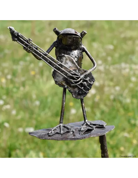Grenouille sur tuteur petit modèle