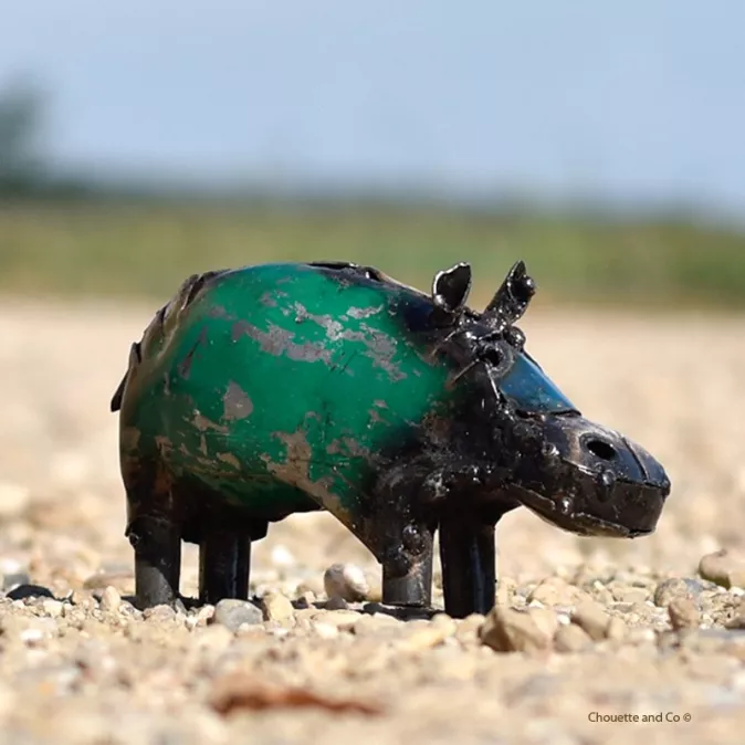 Hippopotame couleur PM